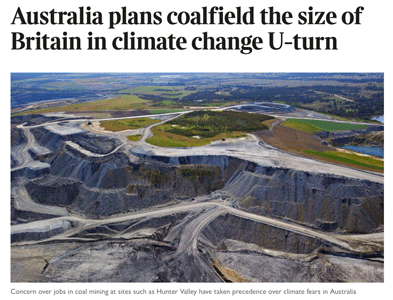 Hunter Valley Coal Mine Australia