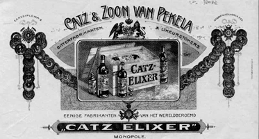 Catz Elixer: rekening uit 1907