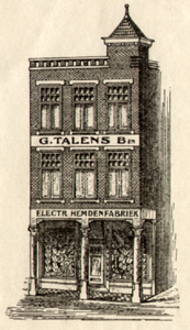 G. Talens Bzn, Groningen, Electrische Hemdenfabriek
