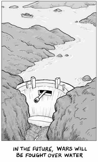 river dams may cause wars