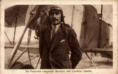 Bopulard met Caudron toestel