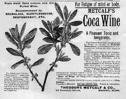 coca wine Metcalf